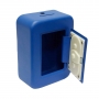 Skarbonka sejf z zamkiem szyfrowym srebrna VeroTech 2181000 BLUE
