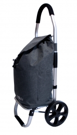 Wózek na zakupy torba zakupowa szara Trolej ST100