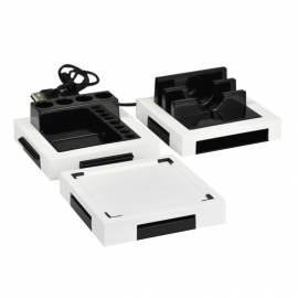 MONOLITH Modułowy przybornik biurowy z USB