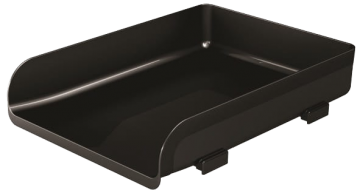 ARDA Półka na dokumenty czarna